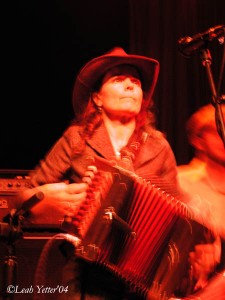 Tara Nevins on accordion